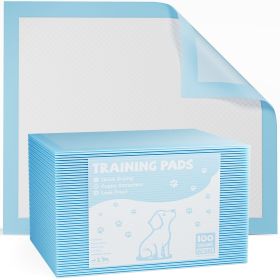 Disposable Dog Training Pads,34"x28" Ultra Absorbent Leak-Proof Quick-Drying Pet Pee Pads for Small to Large Dogs and Puppies Indoor Use, 40 Coun (Color: as Pic)